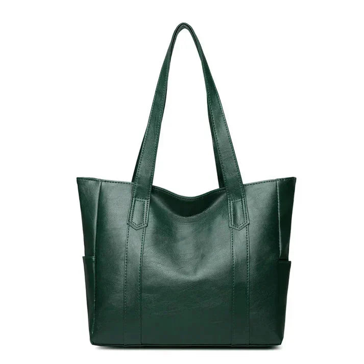 Annabelle - Classic Large Capacity Vegan Tote Bag