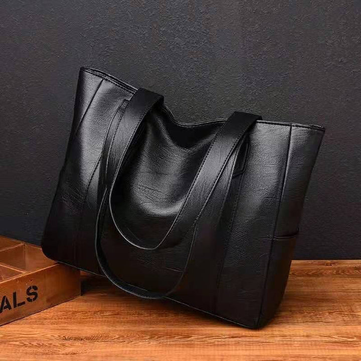 Annabelle - Classic Large Capacity Vegan Tote Bag