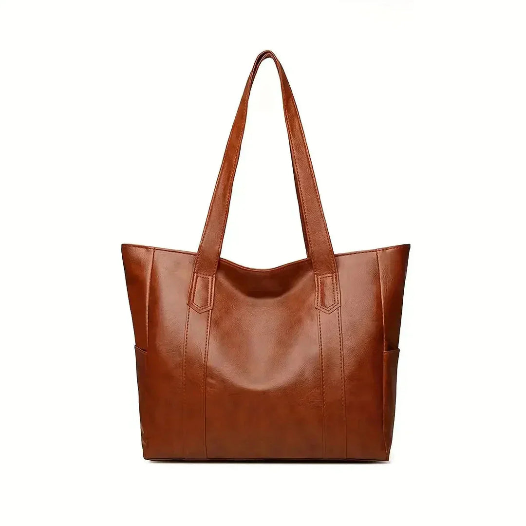 Annabelle - Classic Large Capacity Vegan Tote Bag