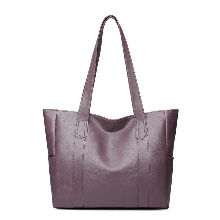 Annabelle - Classic Large Capacity Vegan Tote Bag