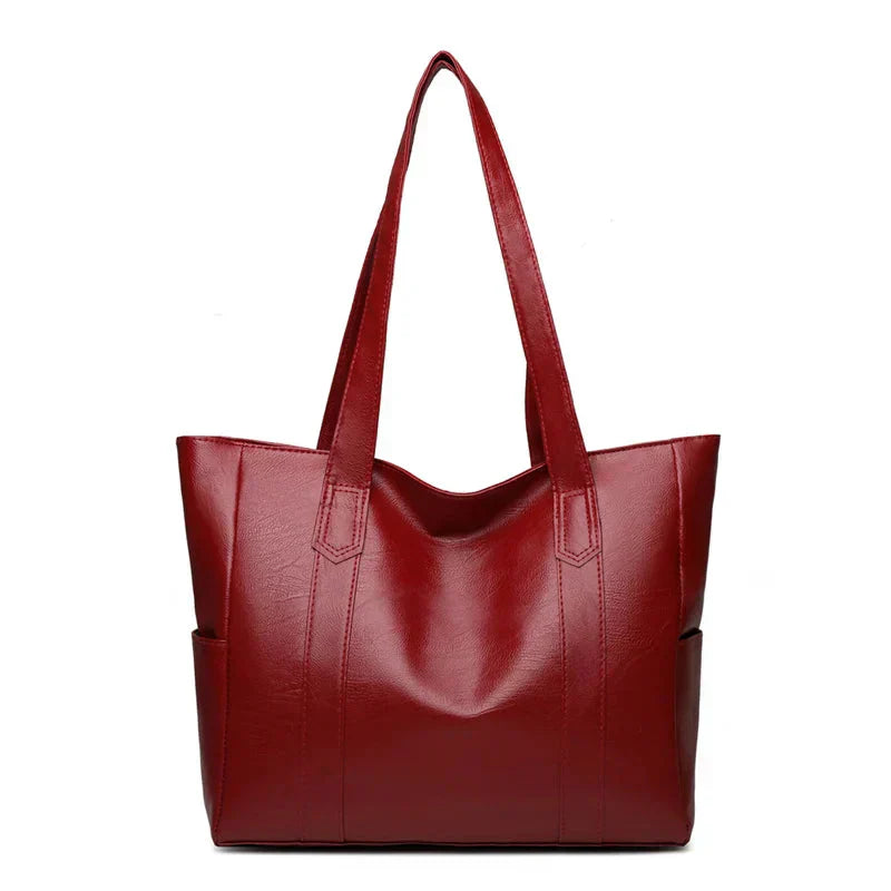 Annabelle - Classic Large Capacity Vegan Tote Bag