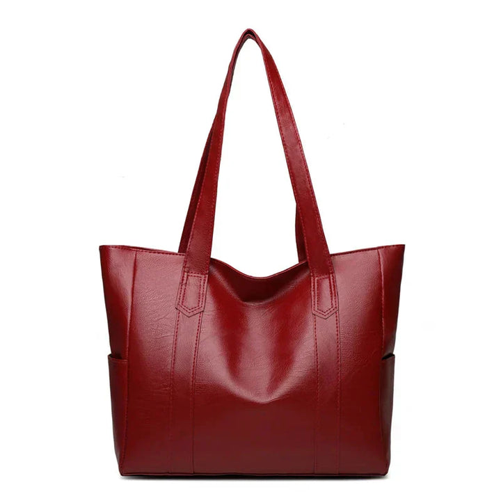 Annabelle - Classic Large Capacity Vegan Tote Bag