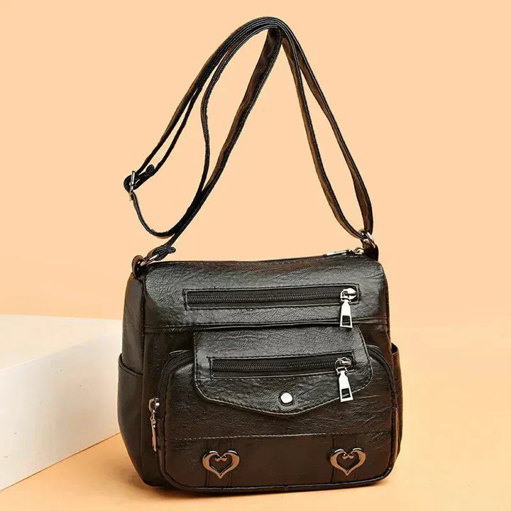 Harper - Trendy Heart Crossbody Bag