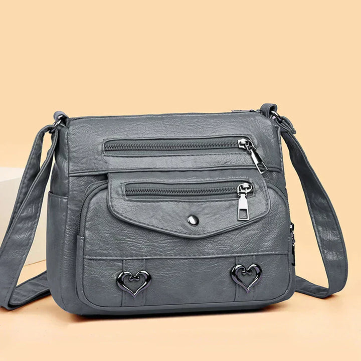 Harper - Trendy Heart Crossbody Bag
