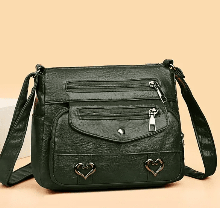Harper - Trendy Heart Crossbody Bag