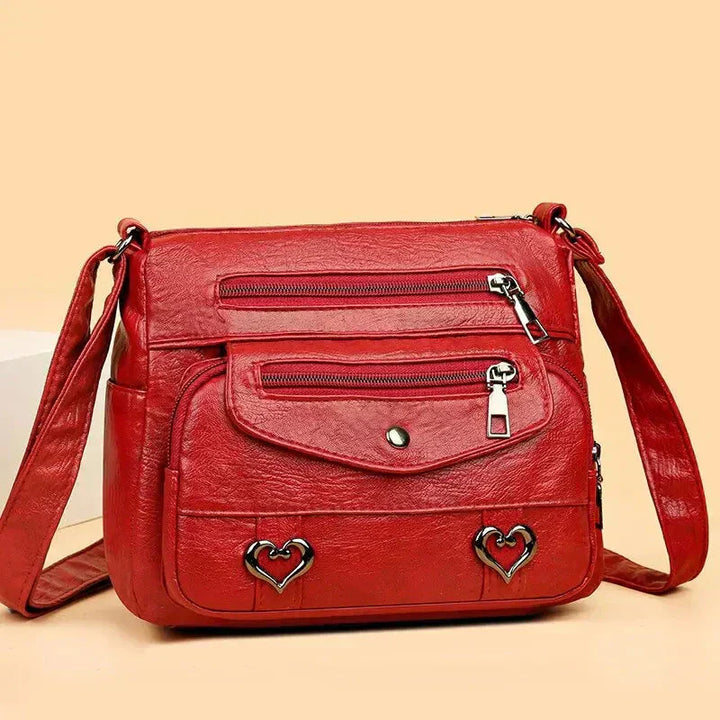 Harper - Trendy Heart Crossbody Bag
